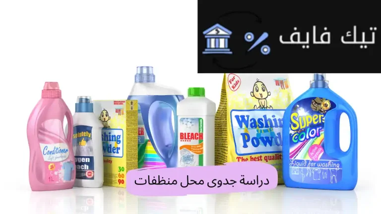 دراسة جدوى مشروع منظفات