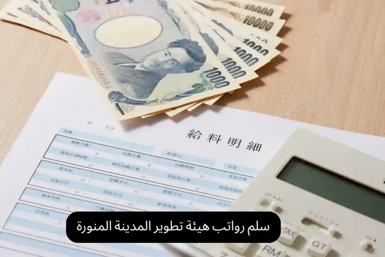 سلم رواتب هيئة تطوير المدينة المنورة